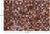 Brindle Brown Natural Cowhide Hand Stitched Rug - Manhattan Rugs