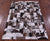 Brown & White Natural Cowhide Hand Stitched Rug - Manhattan Rugs