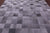 Grey Natural Cowhide Hand Stitched Rug - Manhattan Rugs
