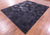 Black Natural Cowhide Hand Stitched Rug - Manhattan Rugs