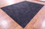 Black Natural Cowhide Hand Stitched Rug - Manhattan Rugs