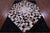 Brown & White & Black Natural Cowhide Hand Stitched Rug - Manhattan Rugs