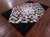 Brown & White & Black Natural Cowhide Hand Stitched Rug - Manhattan Rugs
