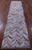 Grey Chevron Natural Cowhide Hand Stitched Runner Rug - Manhattan Rugs