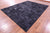 Black Natural Cowhide Hand Stitched Rug - Manhattan Rugs