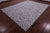 Grey & White Natural Cowhide Hand Stitched Rug - Manhattan Rugs