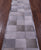 Grey Natural Cowhide Hand Stitched Runner Rug - Manhattan Rugs