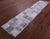 Grey Natural Cowhide Hand Stitched Runner Rug - Manhattan Rugs