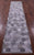 Grey Natural Cowhide Hand Stitched Runner Rug - Manhattan Rugs