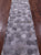 Grey Natural Cowhide Hand Stitched Runner Rug - Manhattan Rugs