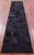 Black Natural Cowhide Hand Stitched Runner Rug - Manhattan Rugs