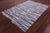Grey Brickwork Natural Cowhide Hand Stitched Rug - Manhattan Rugs
