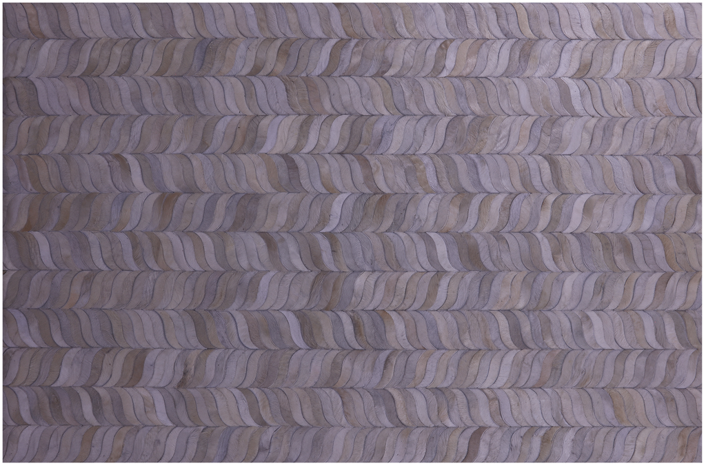 Ivory Natural Cowhide Hand Stitched Rug - Manhattan Rugs