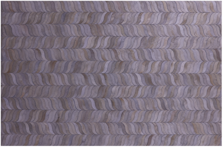 Ivory Natural Cowhide Hand Stitched Rug - Manhattan Rugs