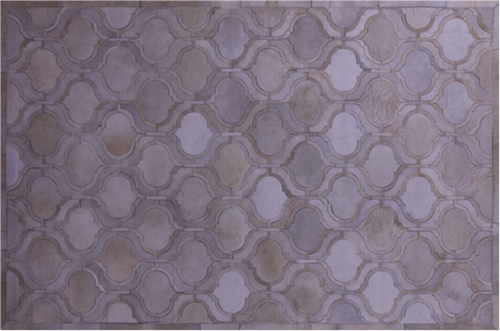 Ivory Natural Cowhide Hand Stitched Rug - Manhattan Rugs