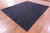 Black Natural Cowhide Hand Stitched Rug - Manhattan Rugs