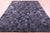 Black Natural Cowhide Hand Stitched Rug - Manhattan Rugs