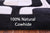 Black & White Natural Cowhide Hand Stitched Rug - Manhattan Rugs
