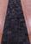 Black Natural Cowhide Hand Stitched Runner Rug - Manhattan Rugs