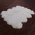 6' 0" X 8' 0" Ivory Premium Genuine New Zealand Sheepskin Rug - C5066