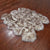 5' 0" X 6' 0" Wolf Premium Genuine New Zealand Sheepskin Rug - C6130