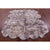 6' 0" X 8' 0" Wolf Premium Genuine New Zealand Sheepskin Rug - C5073