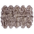 6' 0" X 9' 0" Wolf Premium Genuine New Zealand Sheepskin Rug - C6131