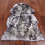 2' 0" X 3' 0" Black Tip Premium Genuine New Zealand Sheepskin Rug - C6132