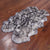 4' 0" X 6' 0" Black Tip Premium Genuine New Zealand Sheepskin Rug - C6134
