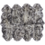 6' 0" X 7' 0" Black Tip Premium Genuine New Zealand Sheepskin Rug - C6136