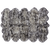 6' 0" X 9' 0" Black Tip Premium Genuine New Zealand Sheepskin Rug - C6137