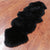 2' 0" X 6' 0" Black Premium Genuine New Zealand Sheepskin Rug - C6139