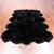 6' 0" X 9' 0" Black Premium Genuine New Zealand Sheepskin Rug - C6143