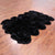 6' 0" X 9' 0" Black Premium Genuine New Zealand Sheepskin Rug - C6143