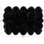 6' 0" X 9' 0" Black Premium Genuine New Zealand Sheepskin Rug - C6143