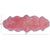 2' 0" X 6' 0" Pink Premium Genuine New Zealand Sheepskin Rug - C6145