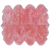 6' 0" X 7' 0" Pink Premium Genuine New Zealand Sheepskin Rug - C6148
