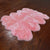 6' 0" X 7' 0" Pink Premium Genuine New Zealand Sheepskin Rug - C6148