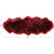 2' 0" X 6' 0" Burgundy Premium Genuine New Zealand Sheepskin Rug - C6151