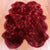 4' 0" X 6' 0" Burgundy Premium Genuine New Zealand Sheepskin Rug - C6152