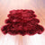 6' 0" X 7' 0" Burgundy Premium Genuine New Zealand Sheepskin Rug - C6154