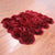 6' 0" X 7' 0" Burgundy Premium Genuine New Zealand Sheepskin Rug - C6154
