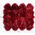 6' 0" X 7' 0" Burgundy Premium Genuine New Zealand Sheepskin Rug - C6154