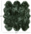 5' 0" X 6' 0" Green Premium Genuine New Zealand Sheepskin Rug - C6159
