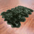 6' 0" X 9' 0" Green Premium Genuine New Zealand Sheepskin Rug - C6161