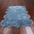 6' 0" X 9' 0" Blue Premium Genuine New Zealand Sheepskin Rug - C6167