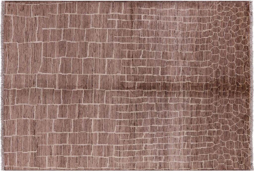 Moroccan Hand Knotted Wool Rug - Manhattan Rugs