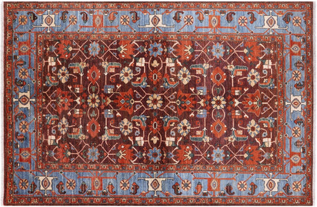 Hand knotted Fine Serapi Wool Rug - Manhattan Rugs