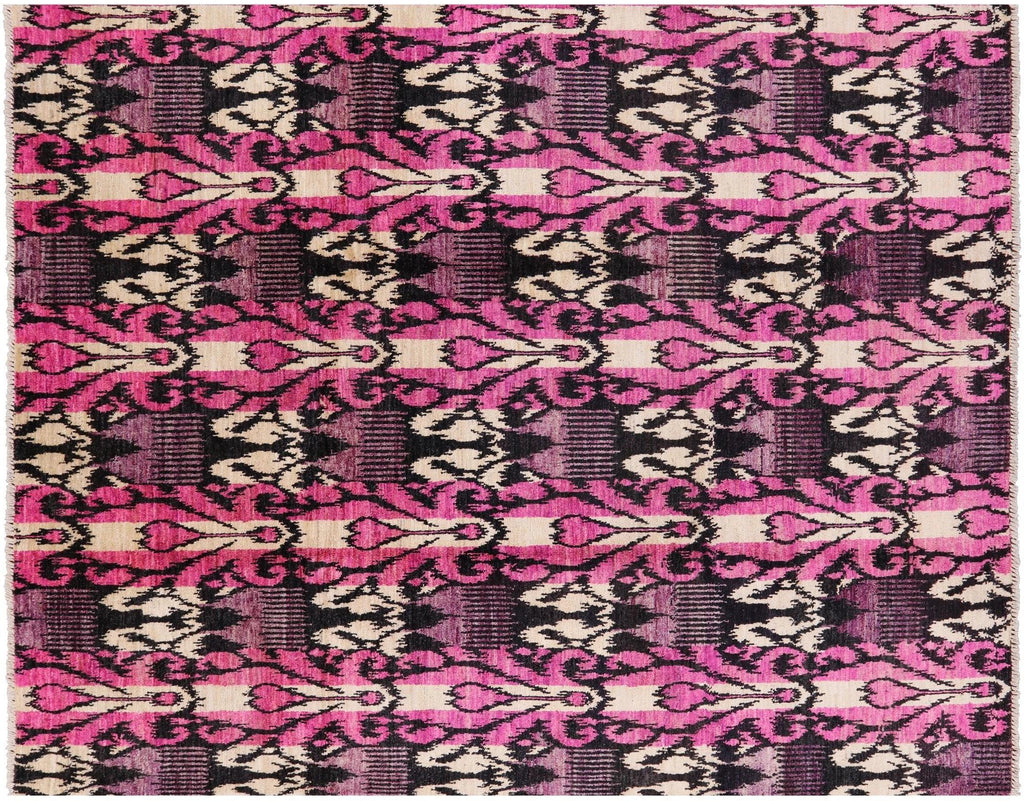 Hand Knotted Ikat Rug - Manhattan Rugs