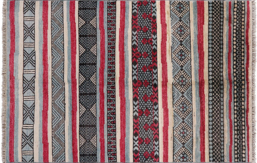 Hand-Knotted Southwest Moroccan Wool Rug - Manhattan Rugs